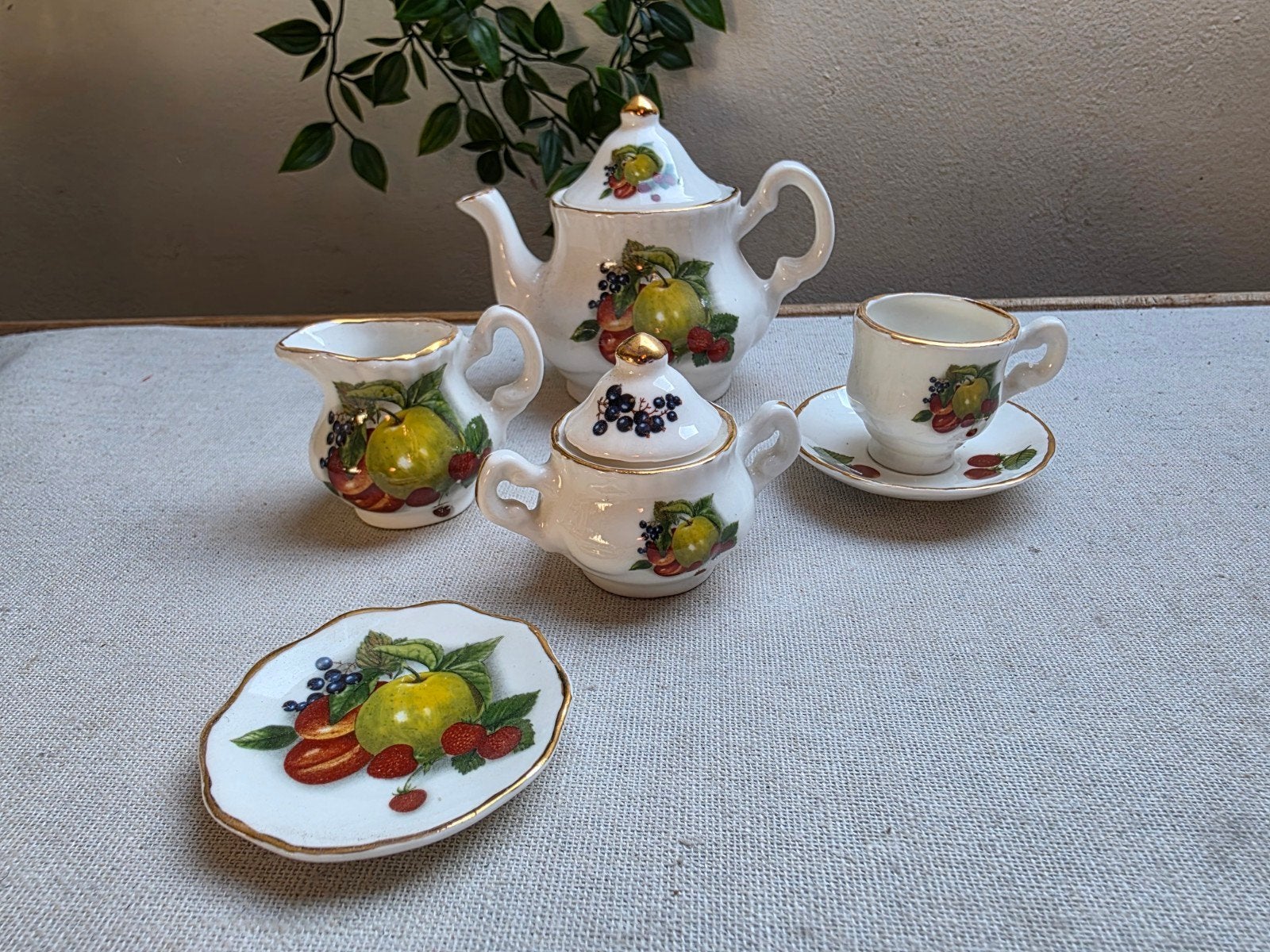 Engels porseleinen setje, Ophalen of Verzenden, Porselein, Kop en/of schotel