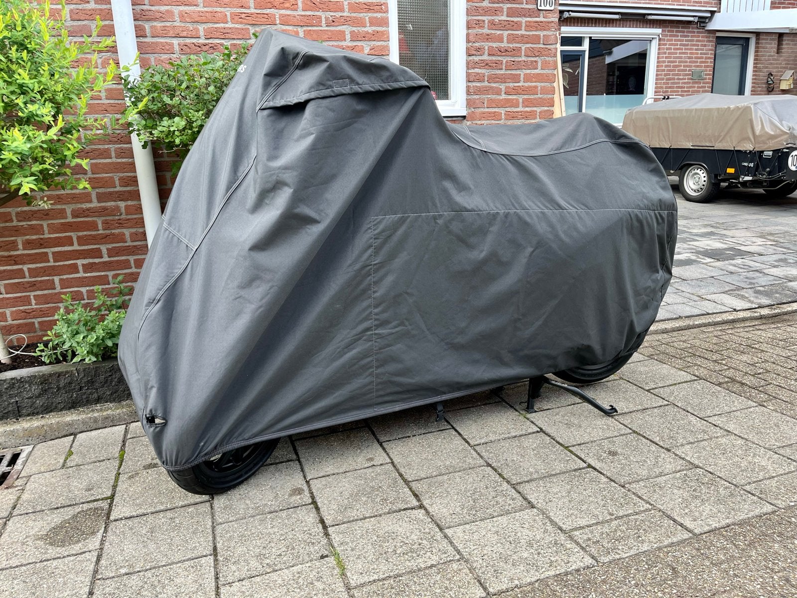 Motorhoes/Scooterhoes - Bescherming tegen weer en wind, Ophalen of Verzenden, Gebruikt