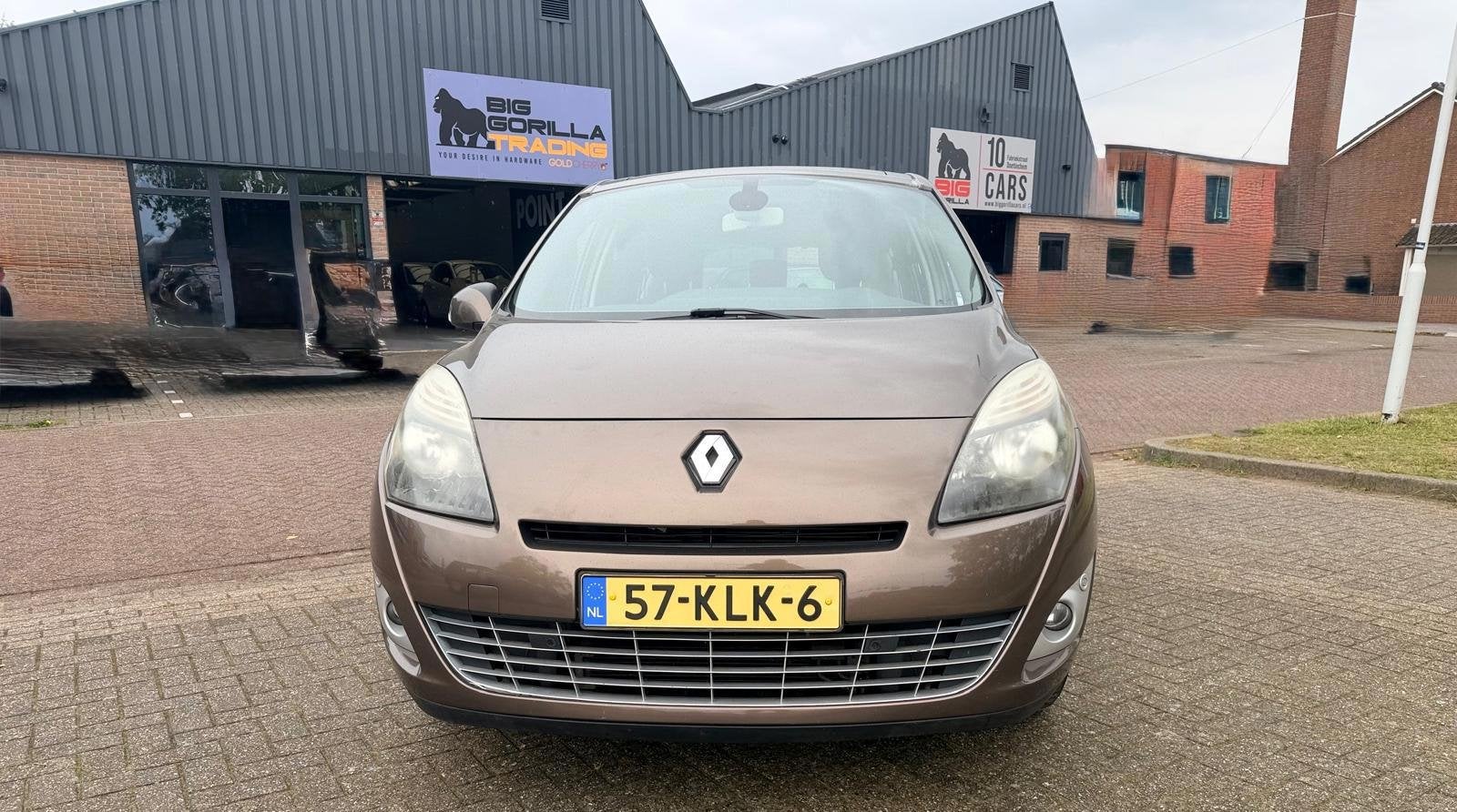 Renault Grand Scénic 2.0 Dynamique 7p. - Automaat - Panodak, Auto's, Gebruikt, 4 cilinders, Bruin, Automatische klimaatregeling