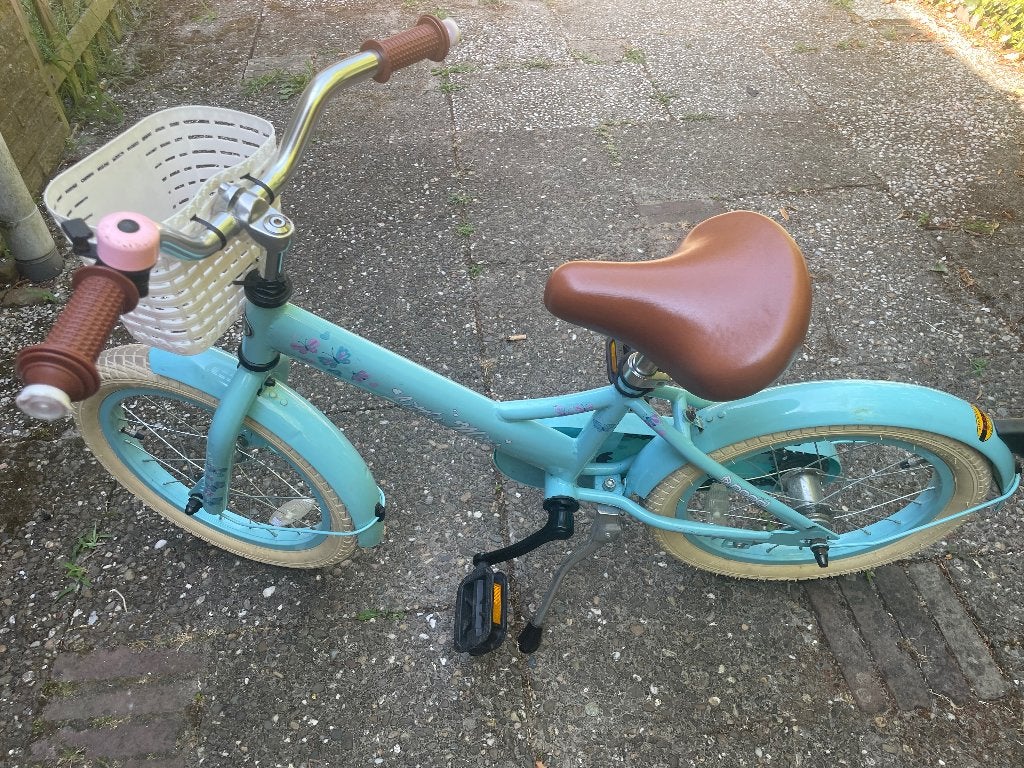 Kinderfiets 16 inch, Fietsen en Brommers, Fietsen | Kinderfietsjes, Ophalen, Terugtraprem, Popal, 16 tot 20 inch