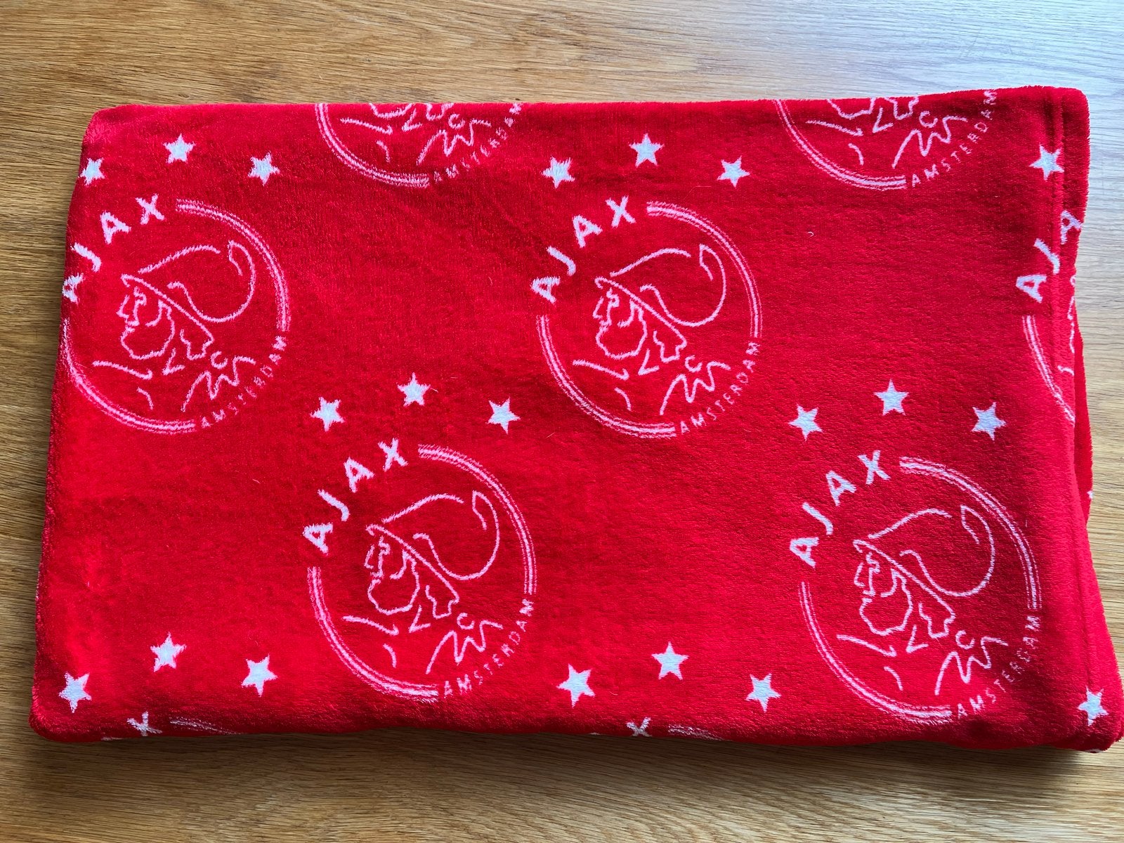 Ajax Fleece Deken 130x160 - Heerlijk Zacht en Warm, Ophalen of Verzenden, Overige doeleinden, Jongetje of Meisje, Deken of Dekbed