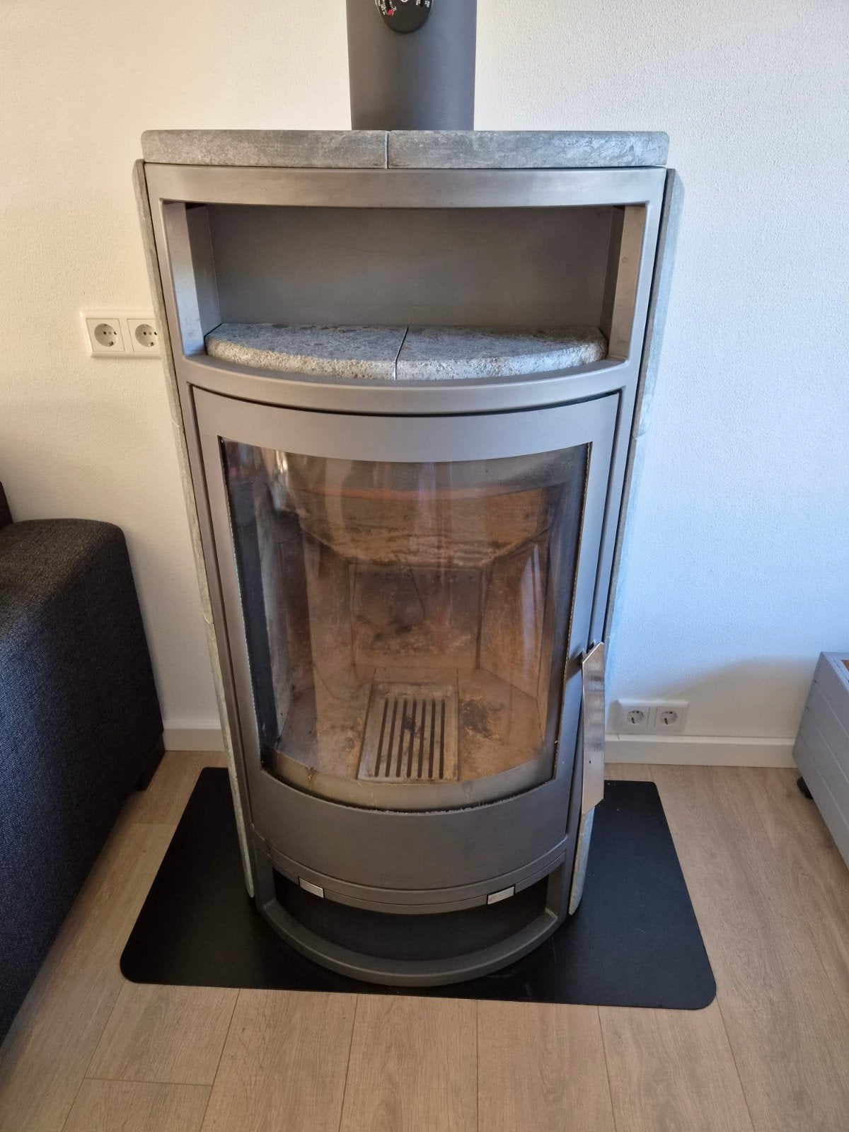 oranier polar 8 speksteenkachel, Ophalen, Gebruikt, Houtkachel, Vrijstaand