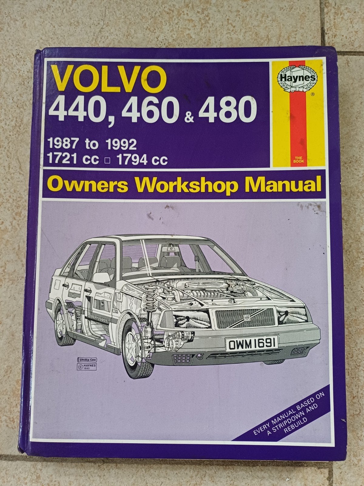 Volvo 440, 460 & 480 Owners Workshop Manual (1987-1992), Boeken, Ophalen of Verzenden, Gelezen, Volvo, Philip Cox