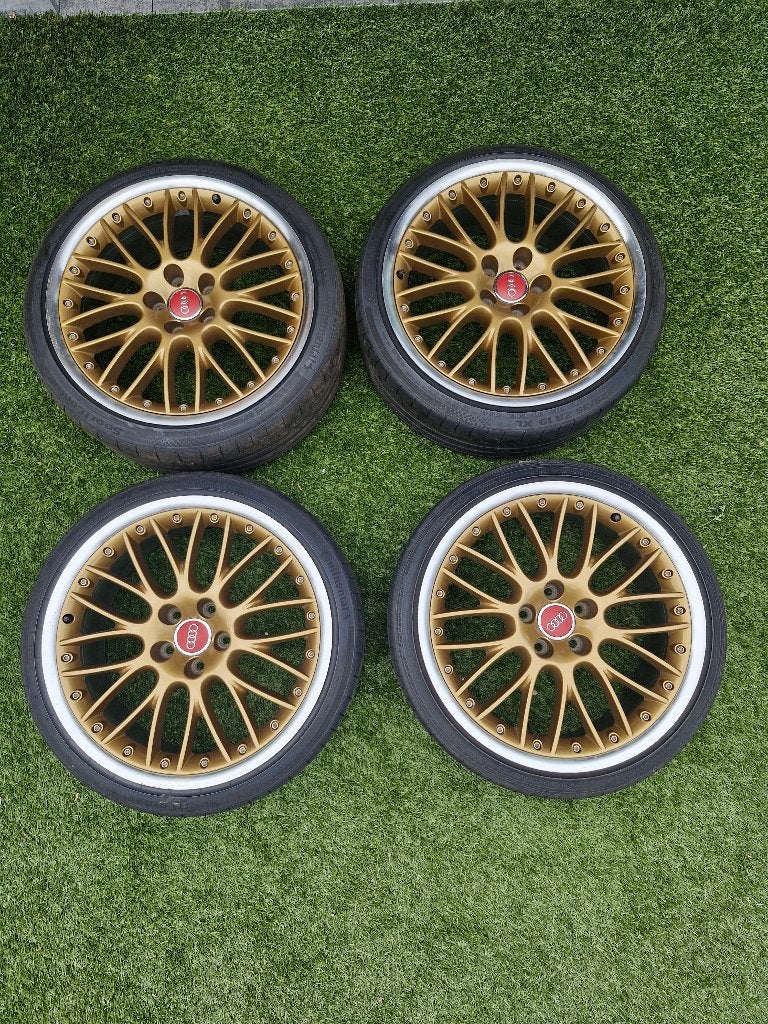 Velgen Originele set Audi Speedline 19 inch, Auto-onderdelen, Banden en Velgen, Gebruikt, Velg(en), 235 mm, Personenwagen