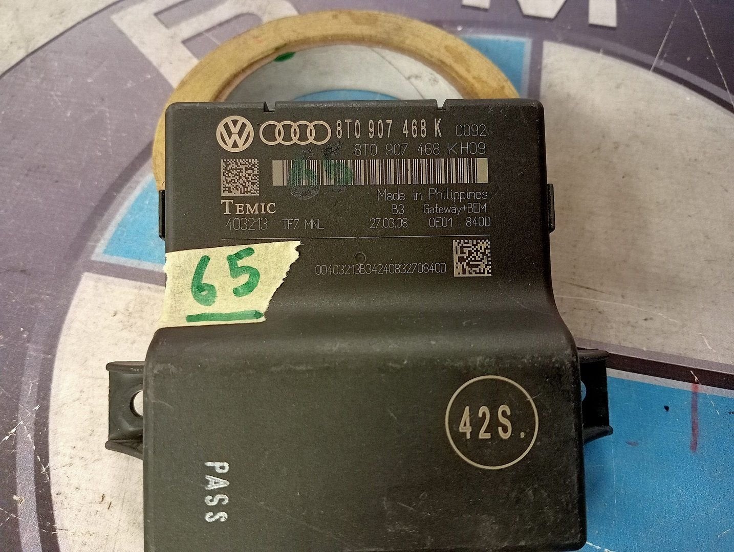 Can gateway 8T0907468K, Gebruikt, -, -, -