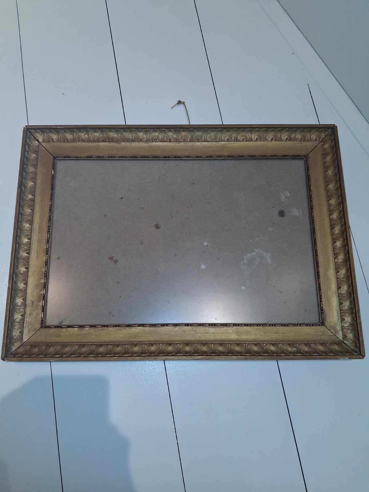Antieke grote Gouden Fotolijst - Klassiek, Huis en Inrichting, Ophalen, Gebruikt, Hangend, Fotolijst