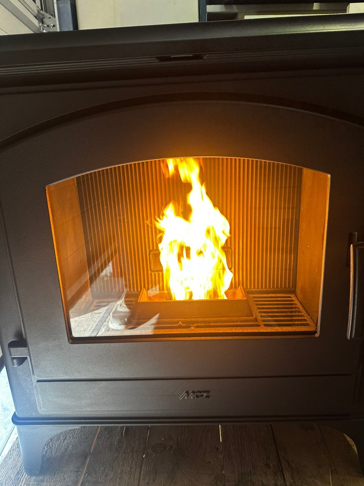 Pelletkachel van het topmerk MCZ, Ophalen, Zo goed als nieuw, Overige brandstoffen, Pelletkachel