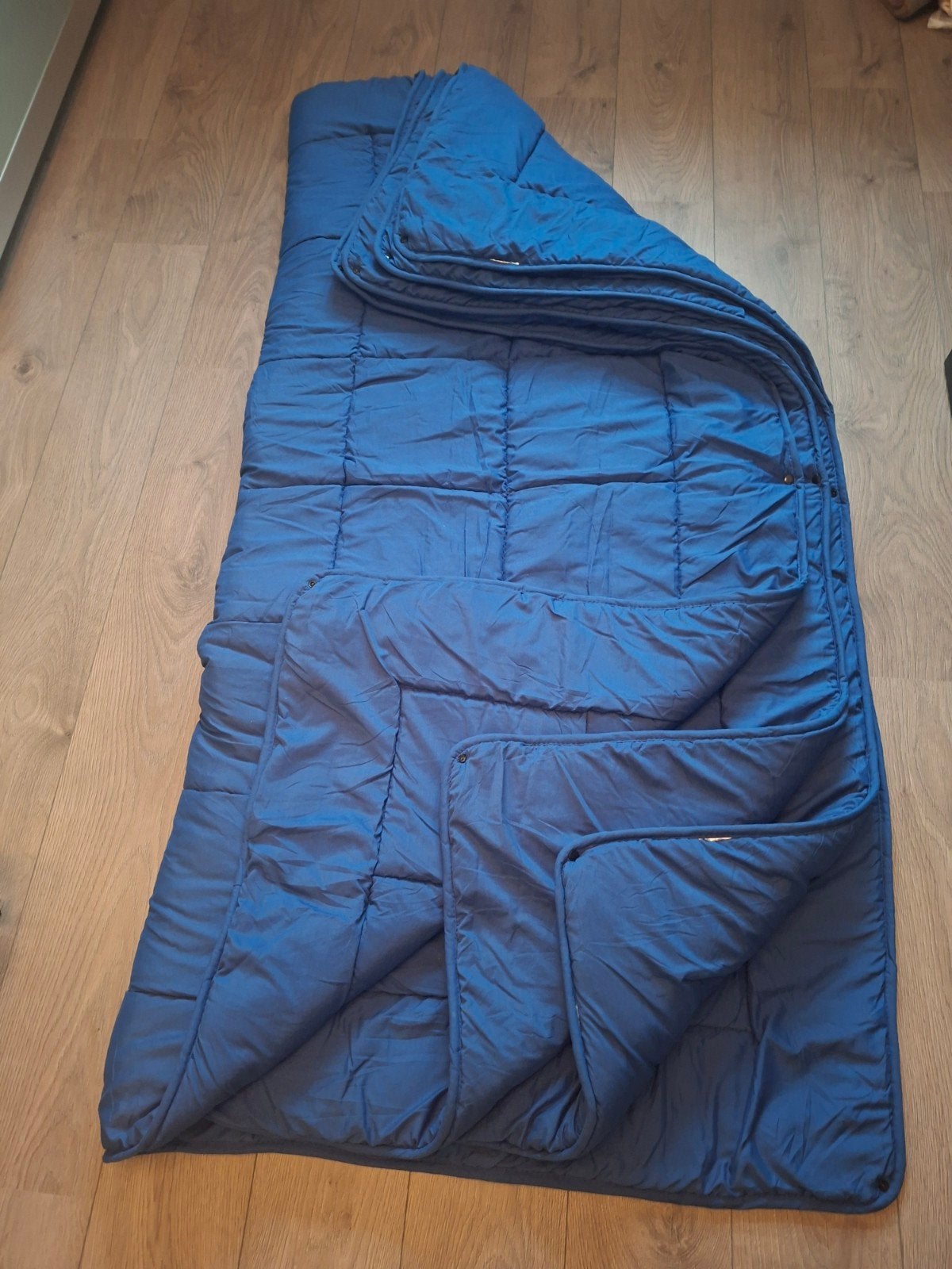 Dekbed zonder hoes, Huis en Inrichting, Slaapkamer | Beddengoed, Ophalen, Blauw, Deken of Dekbed, Nieuw