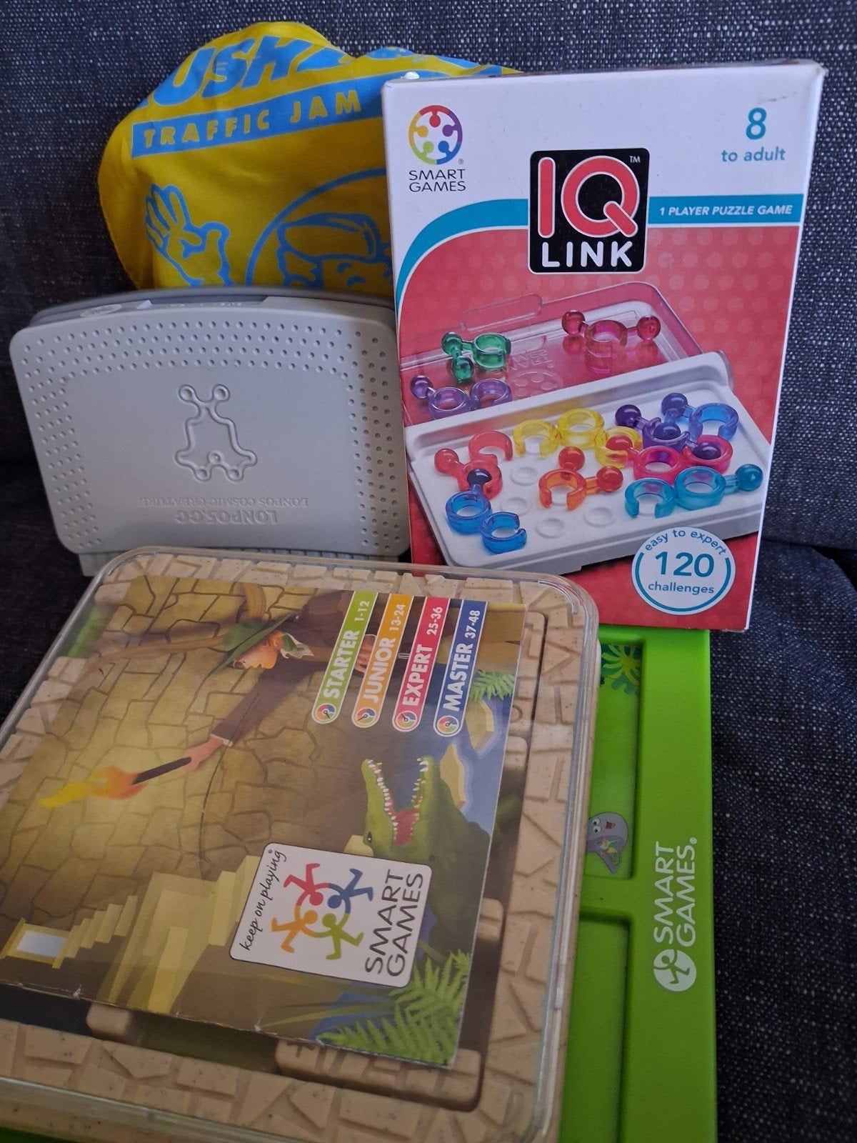 5x Smart Games, Hobby en Vrije tijd, Ophalen of Verzenden