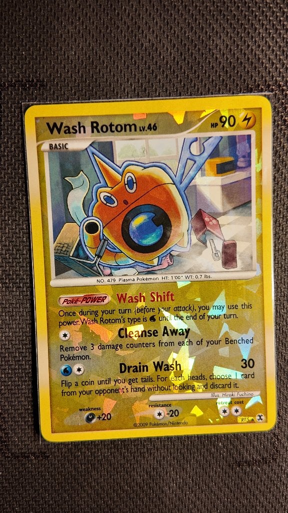 Wash Rotom RT5 Rising Rivals | Pokemon kaart, Ophalen, Zo goed als nieuw, Losse kaart
