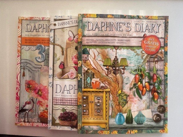 6 x tijdschrift Daphne's Diary. NIEUW. 2013 en 2015., Ophalen, Nieuw, Overige typen