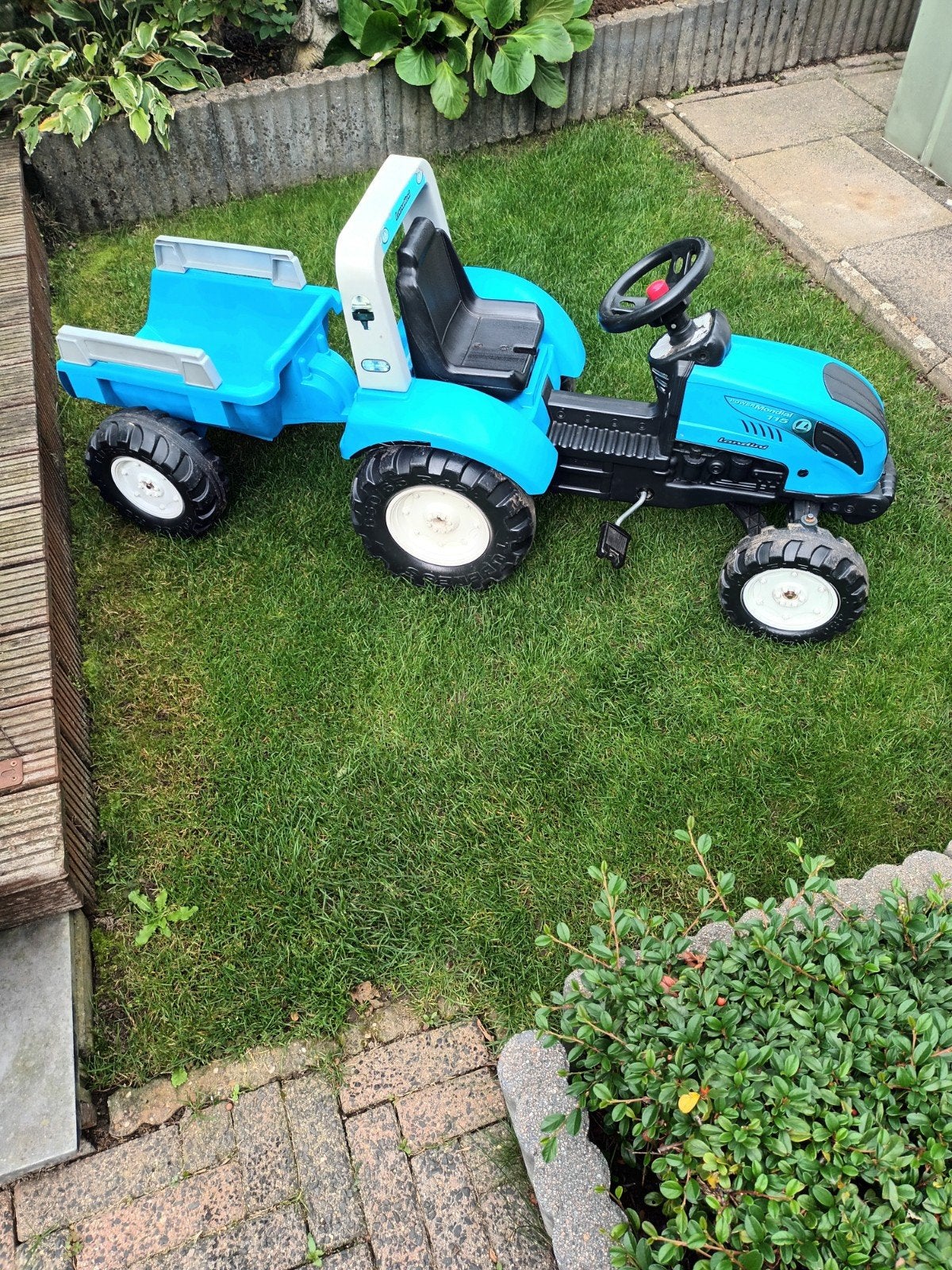 tractor met aanhanger, Ophalen, Gebruikt, Overige merken