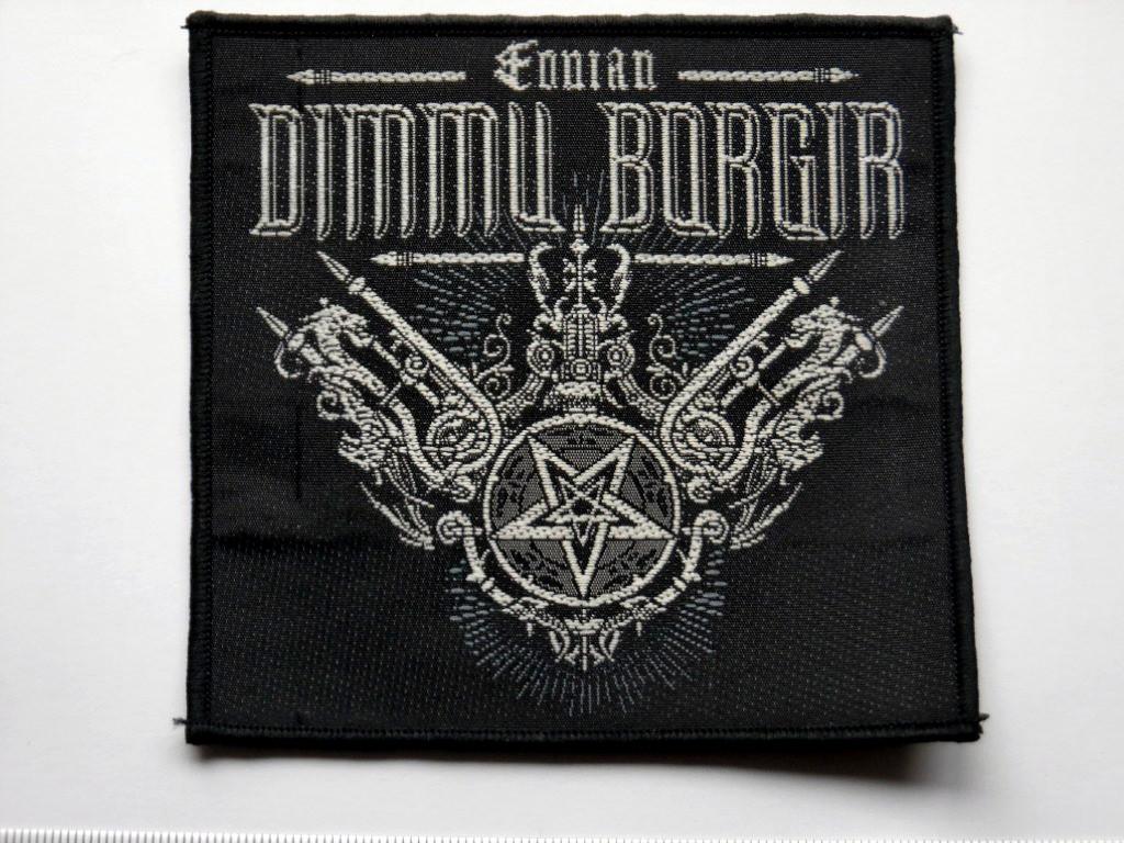 Dimmu Borgir mooie nieuwe patch d304 embleem bd  metal, Verzamelen, Verzenden, Nieuw, Kleding