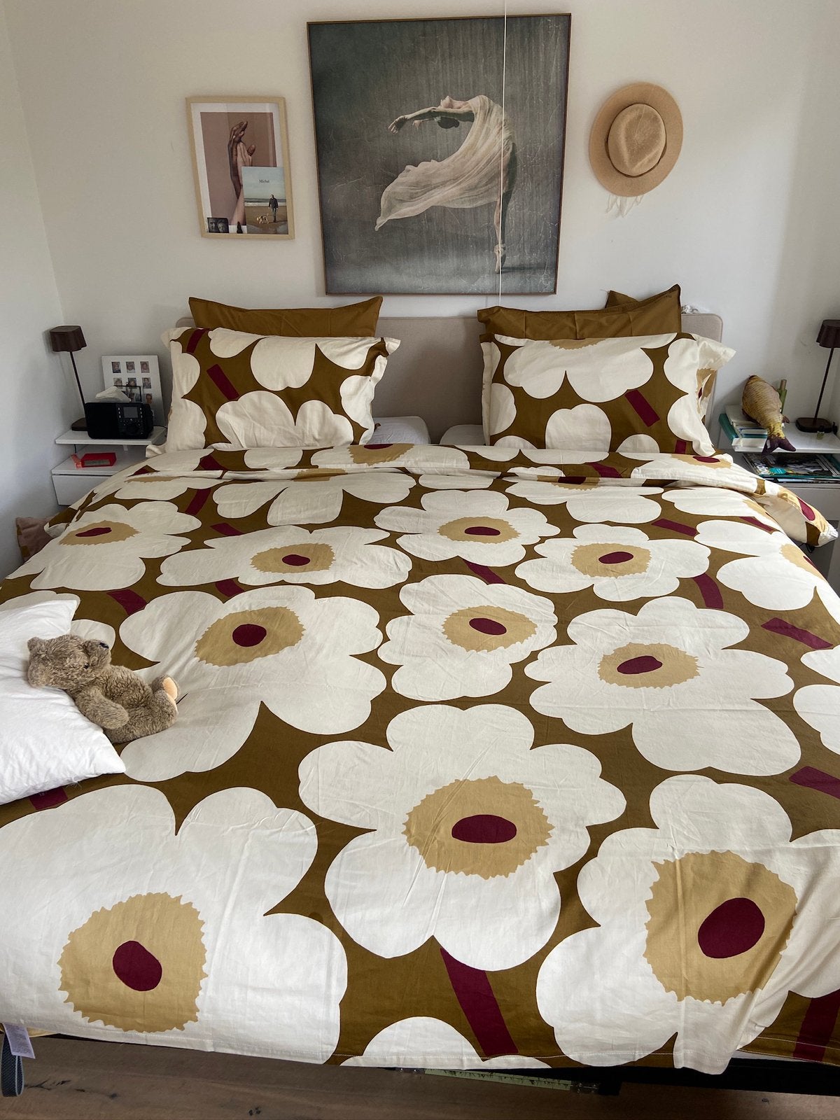 Auping Original bed 180x220 met electrische spiralen, Huis en Inrichting, Tweepersoons, Ophalen of Verzenden, 180 cm, Stof