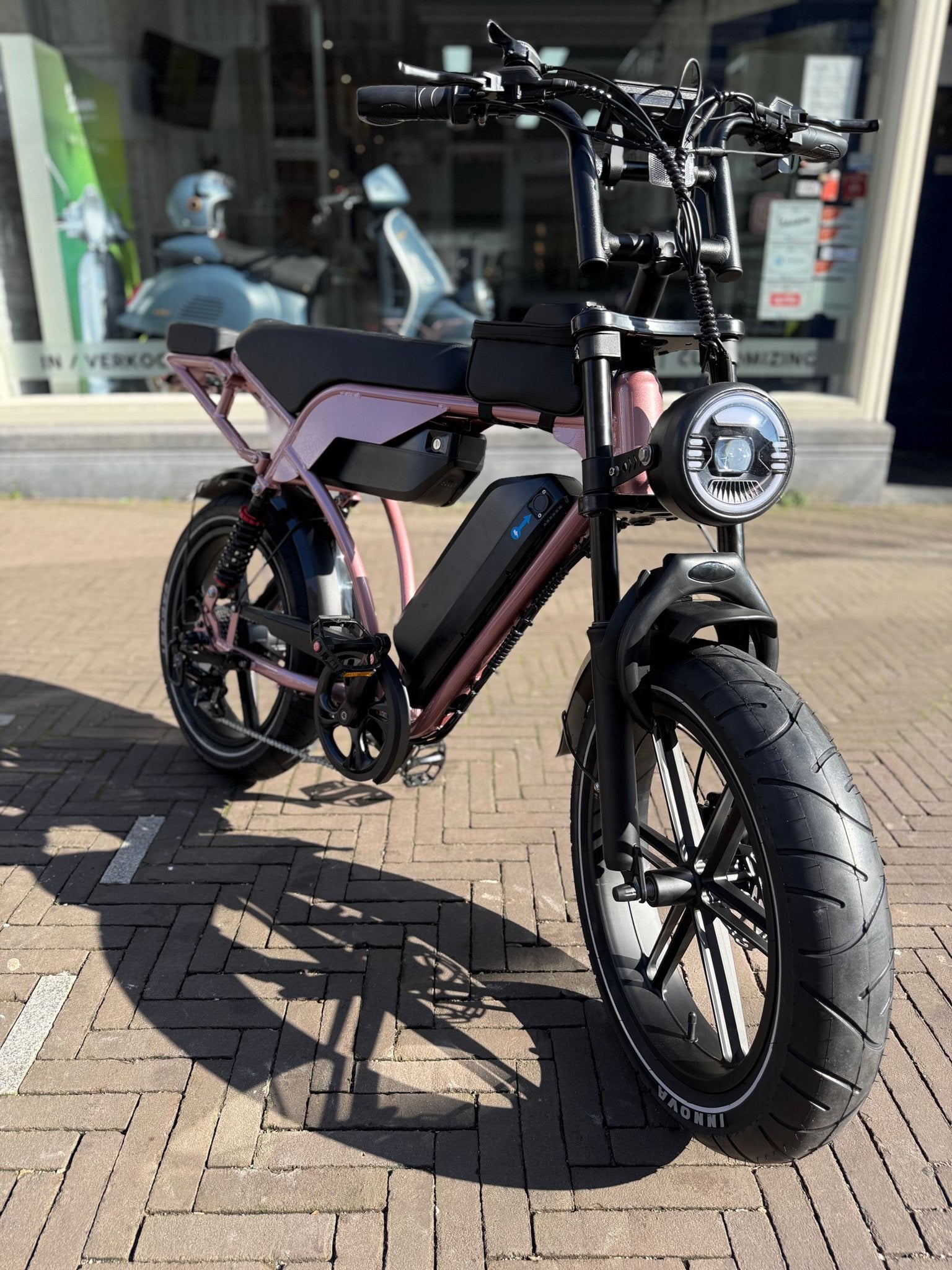 Fatbike V29 PRO ROSE GOLD DUBBELE ACCU NIEUWSTE MODEL 2026