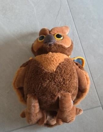 Efteling klaas vaak uil knuffel, Ophalen of Verzenden, Zo goed als nieuw, Overige typen