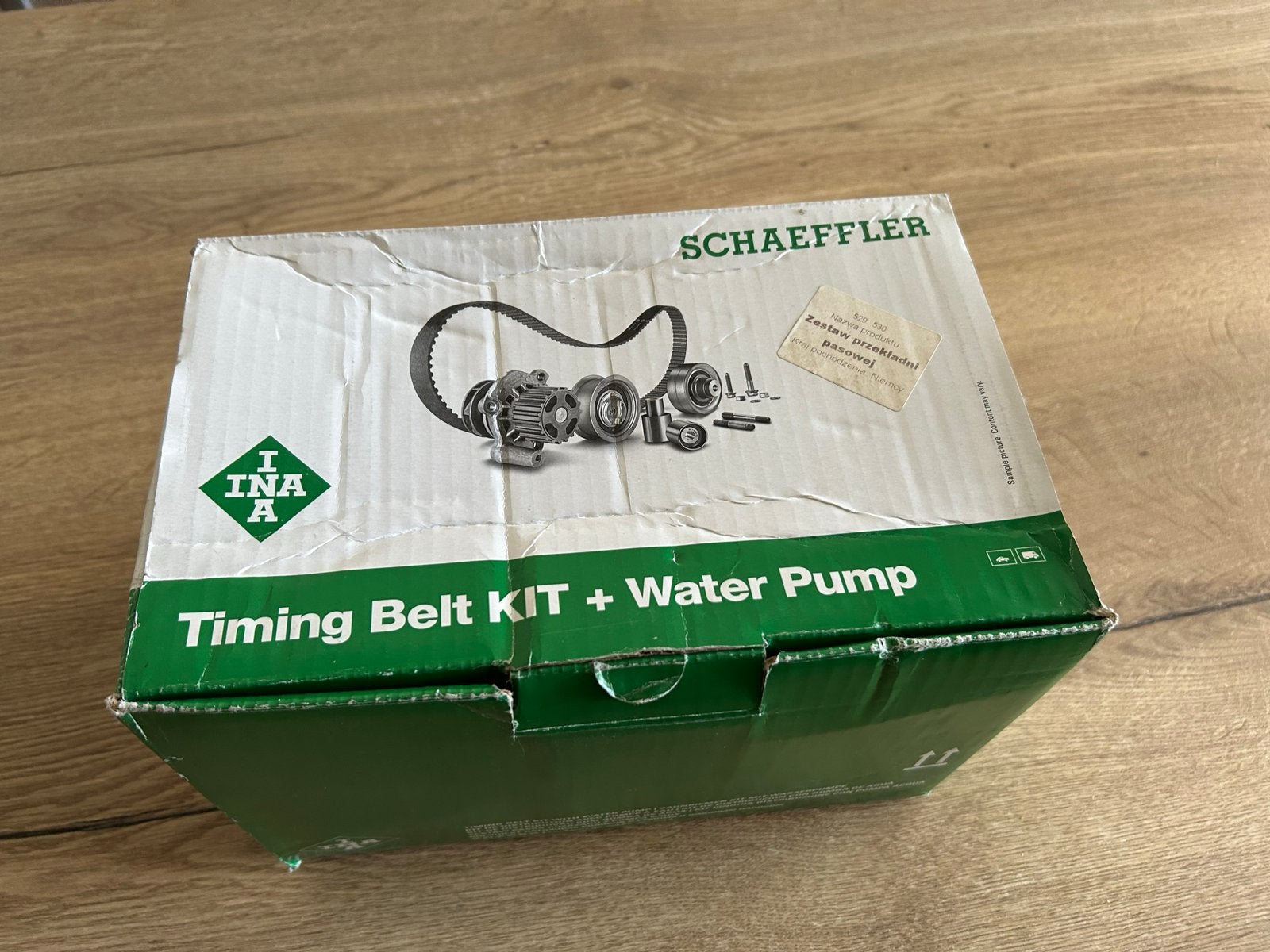 INA Distributieriem Kit + Waterpomp voor MG TF en F, Auto-onderdelen, Ophalen of Verzenden, Nieuw, Rover