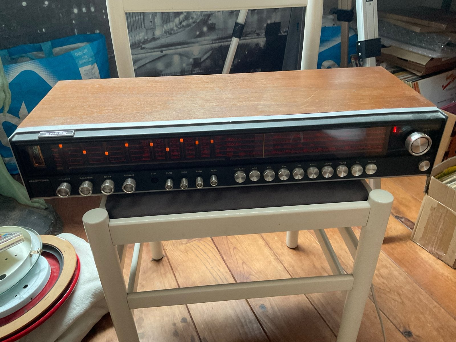 Erres TA5802 in goede Staat, Ophalen of Verzenden, Gebruikt, Radio