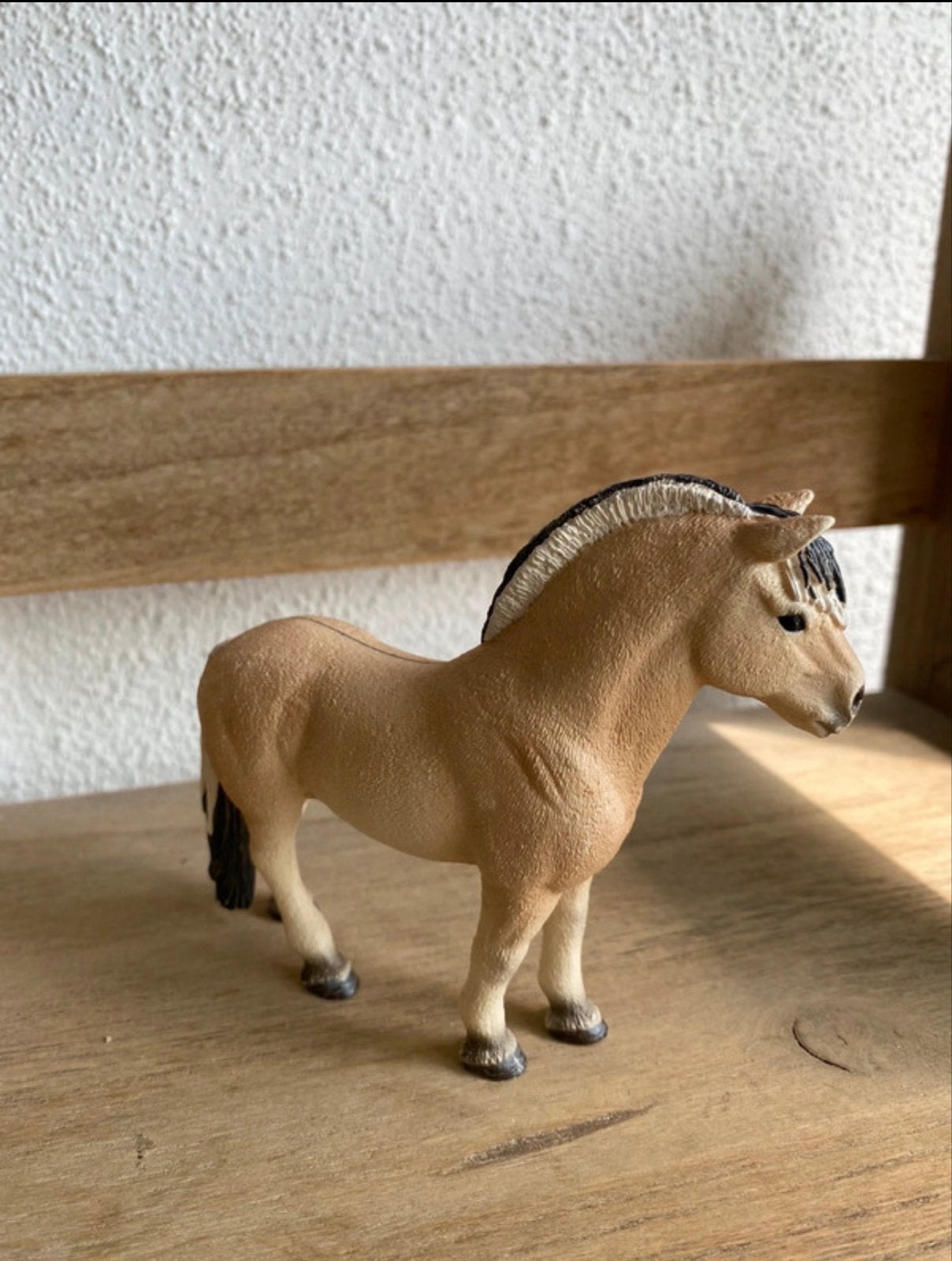Schleich Fjord Hengst 13753 - Gedetailleerd Speelfiguur, Ophalen, Zo goed als nieuw, Jongen of Meisje