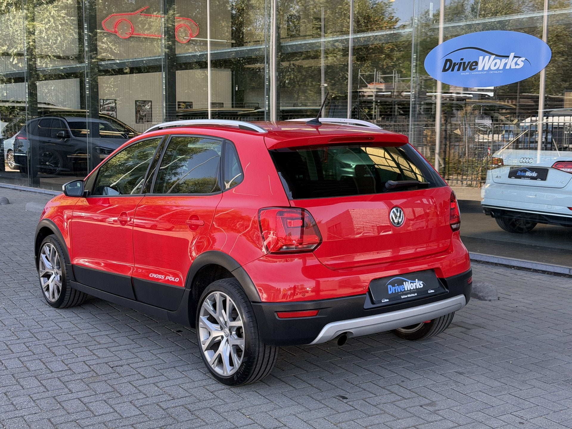 Volkswagen Polo 1.2 TSI Highline DSG | Adaptive CC | Xenon |, 40 €/maand, 4 cilinders, Met garantie (alle), Alcantara