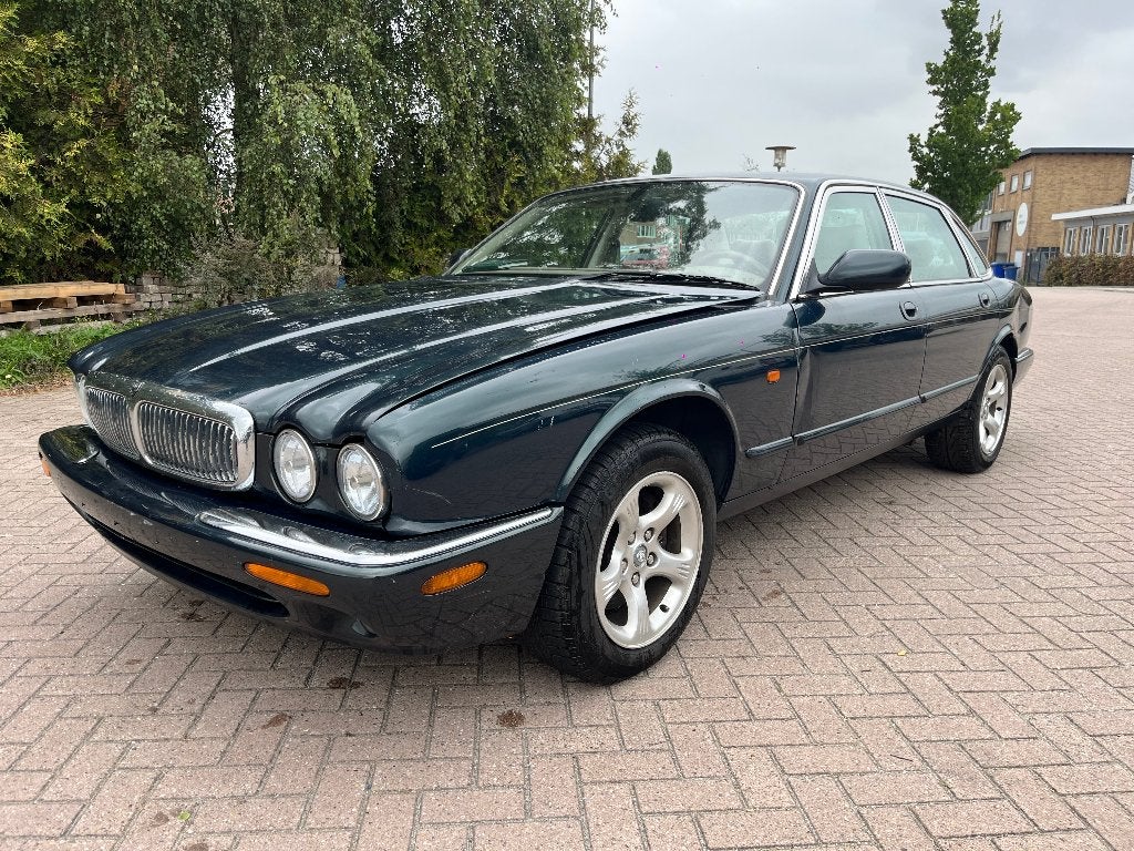 Jaguar XJ 308 | Emerald Green | WOK | Belgische papieren, Auto's, Automaat, Achterwielaandrijving, 1650 kg, Lederen bekleding