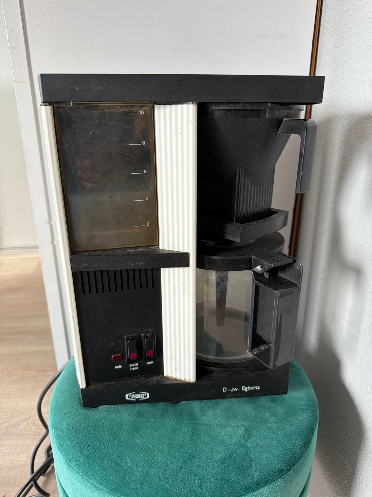 Douwe Egberts koffiezet apparaat, Ophalen, Koffiemachine
