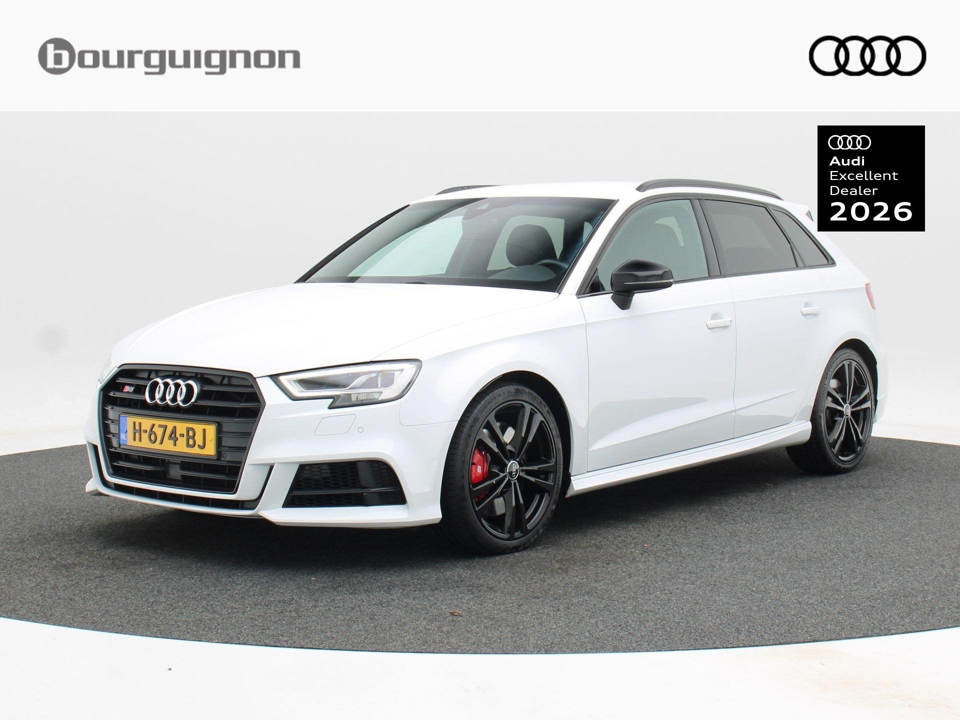 Audi S3 Sportback 2.0 TFSi 301 Pk Automaat quattro | Stoelve, Auto's, Automaat, Gebruikt, 4 cilinders, 1984 cc