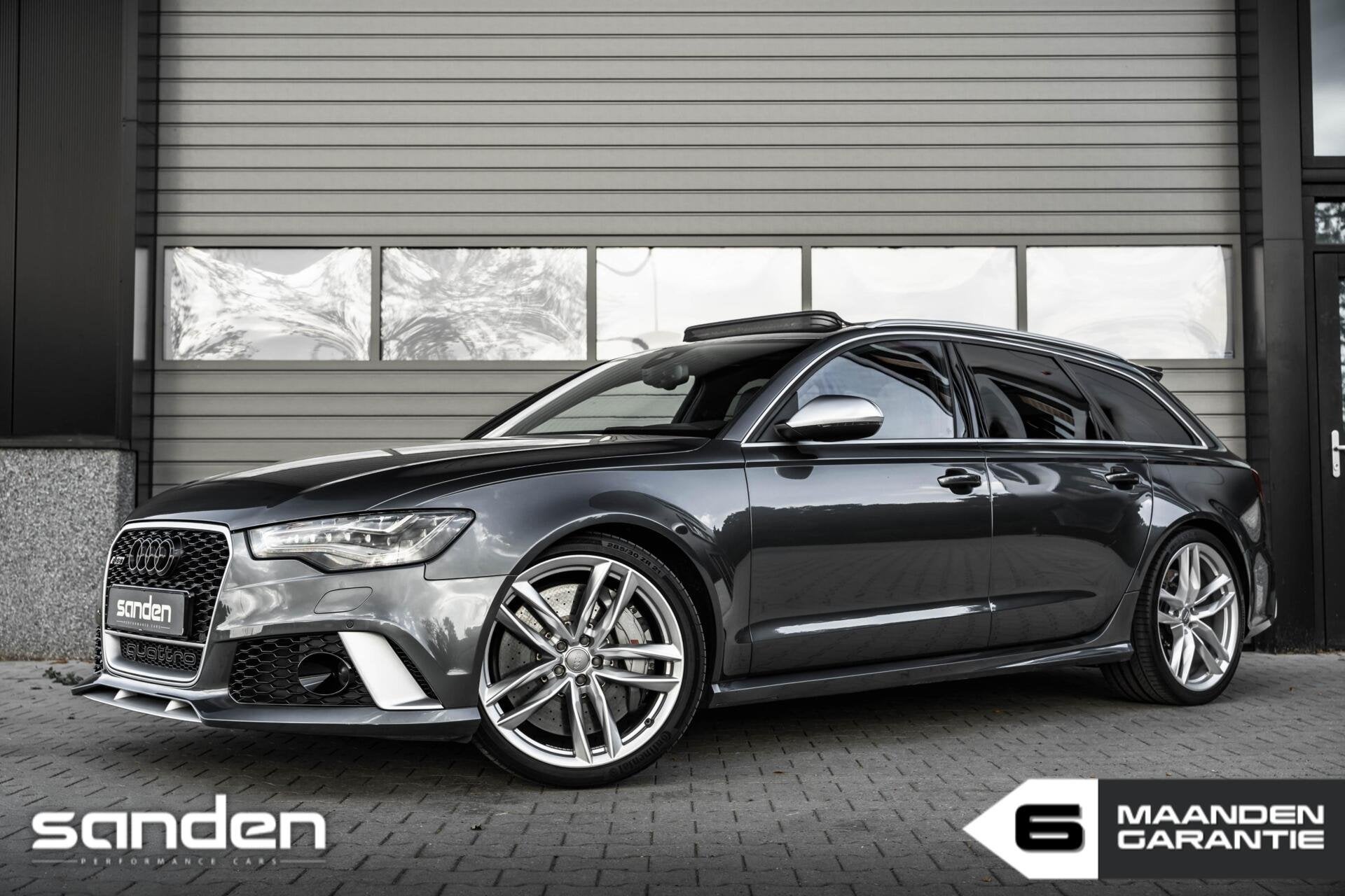 Audi RS6 Avant 4.0TFSI quattro|keramisch|Pano|Milltek|Carbon, Auto's, Audi, Automaat, Euro 5, Vierwielaandrijving, 3993 cc
