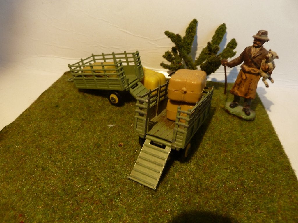 2 x HUSKY FARM TRAILER  compleet, Ophalen of Verzenden, Zo goed als nieuw, Tractor of Landbouw