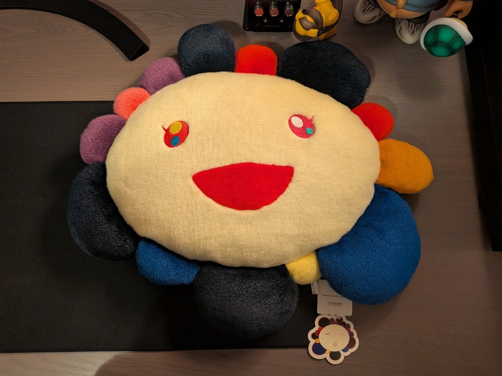Takashi Murakami Funya Rainbow Flower Plush, Ophalen of Verzenden