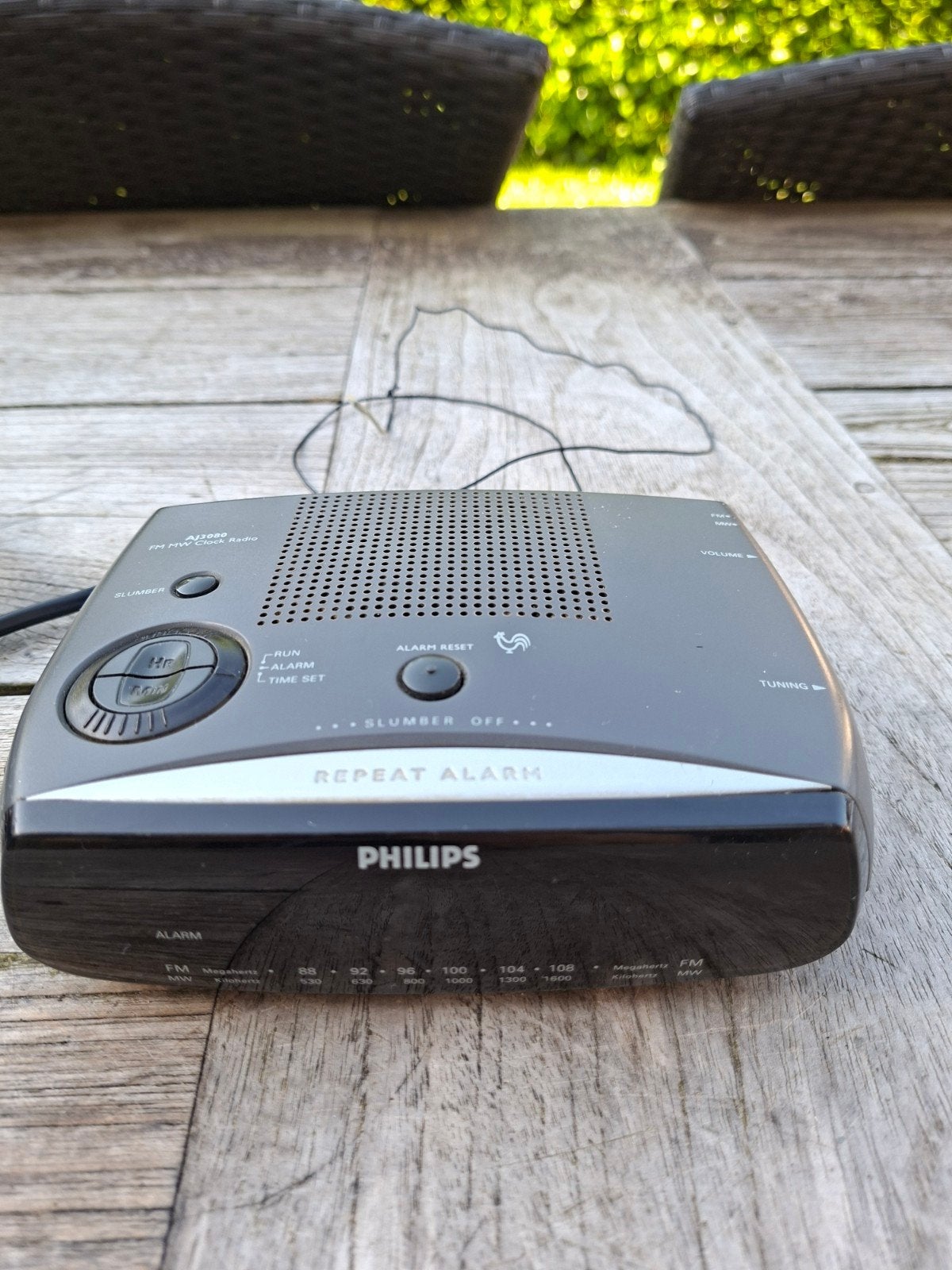 Klokradio., Ophalen of Verzenden, Gebruikt