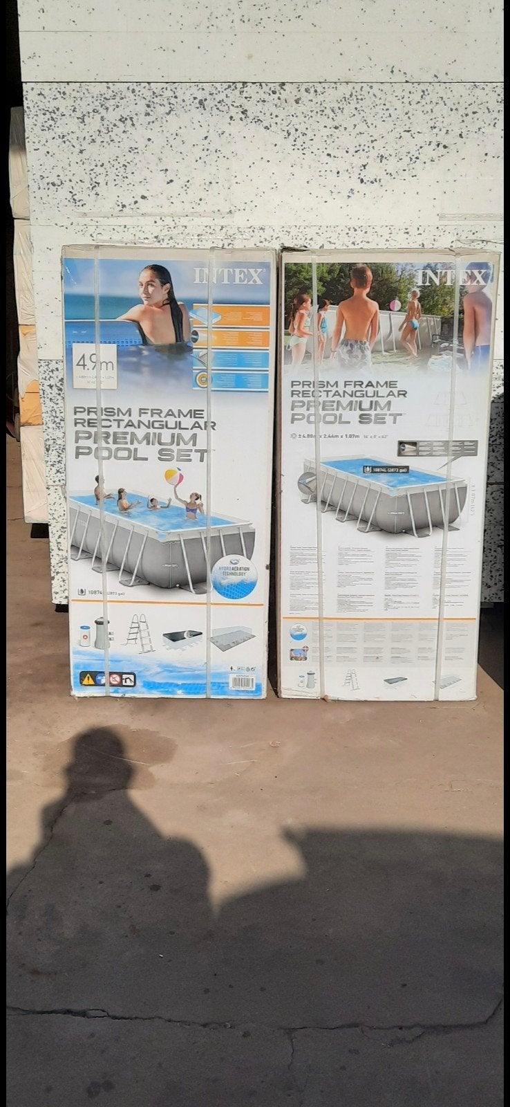 Aanbieding,  intex en bestway  zwembaden nieuw in doos, Ophalen, 200 tot 300 cm, 80 tot 120 cm, Nieuw