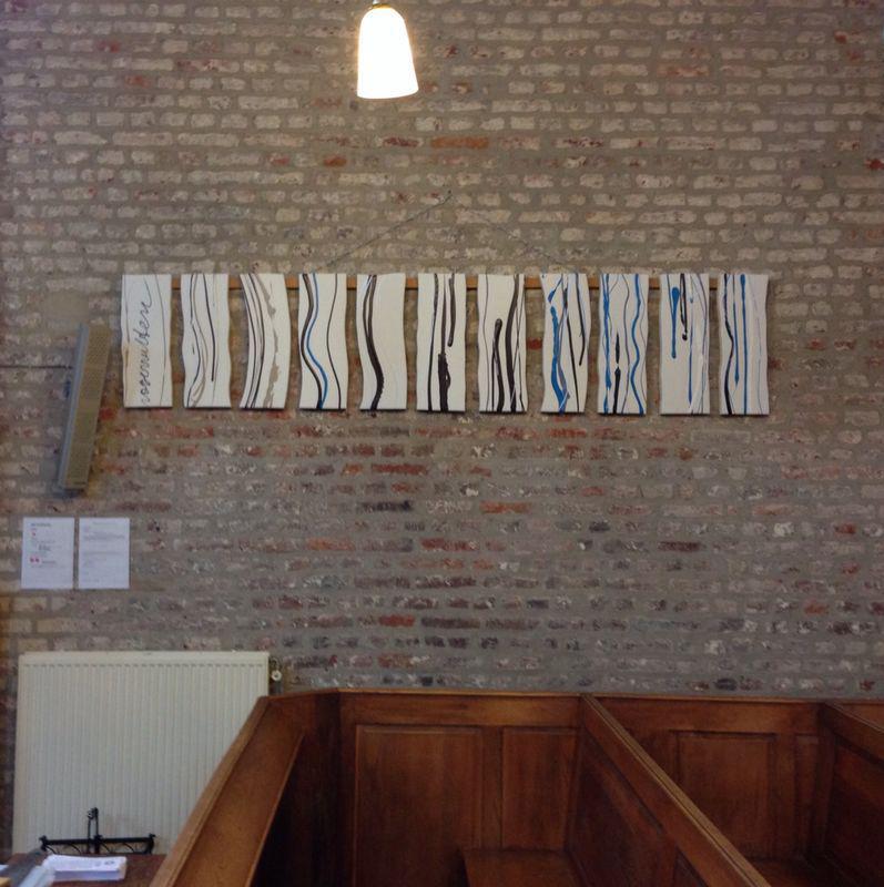 Uniek kunstwerk 'Golfbrekers' - 11 losse elementen, Ophalen