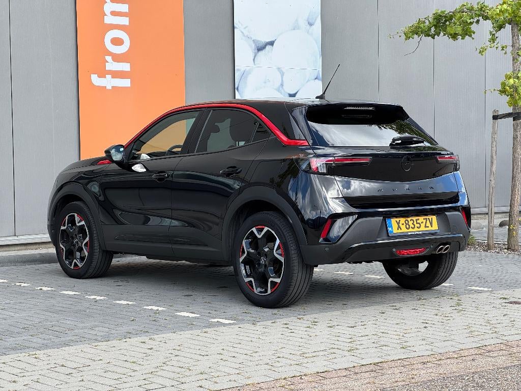 Opel Mokka 1.2 Turbo Ultimate Automaat (2021), Auto's, 1199 cc, 133 pk, Zwart, 1200 kg