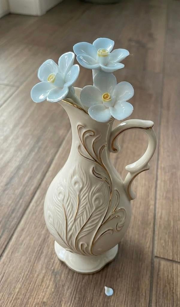 NIEUW !! 3 keramieken bloemen, Ophalen of Verzenden, Nieuw, Kunstbloem