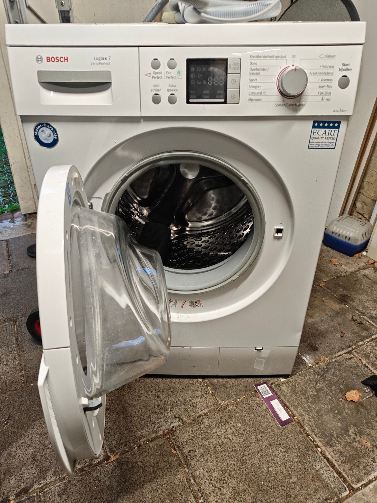 Bosch Logixx 7 VarioPerfect Wasmachine, Witgoed en Apparatuur, Wasmachines, Ophalen, Voorlader, Niet werkend, 85 tot 90 cm