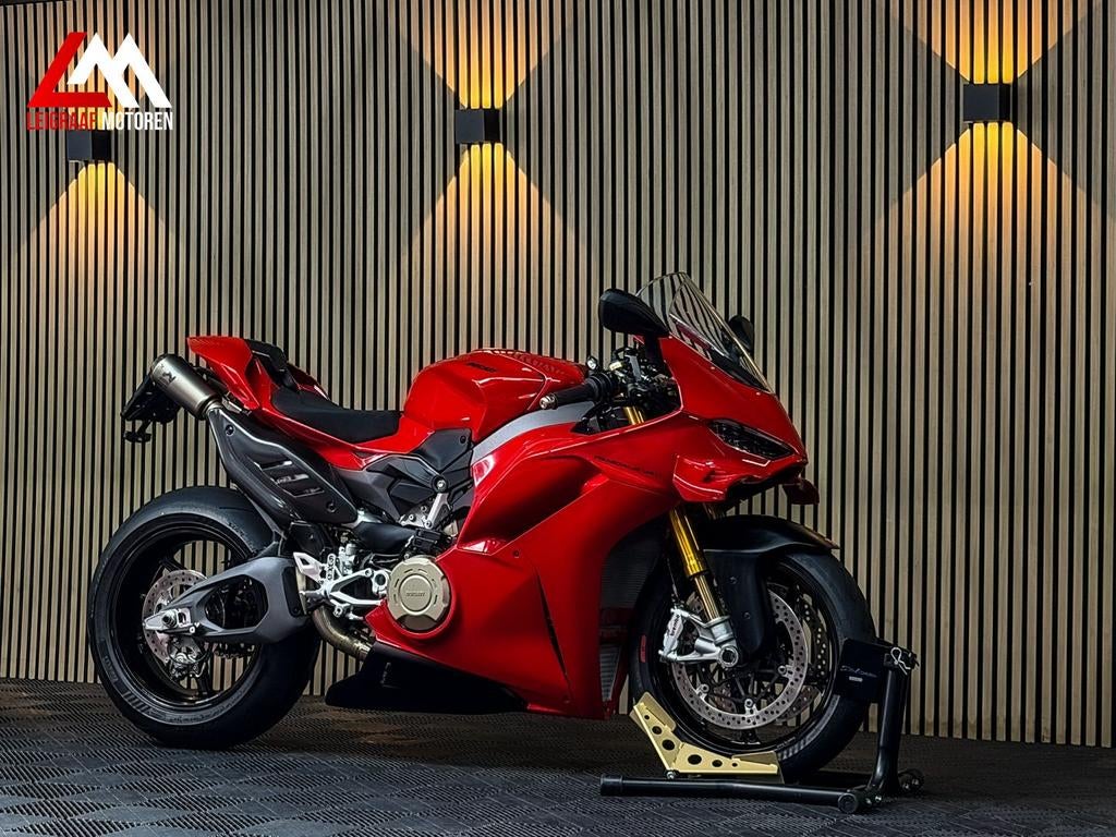 DUCATI PANIGALE V4 S - 2025 - Volledige Titanium Akrapovic -, DUCATI, 4 cilinders, Bedrijf, Onbekend