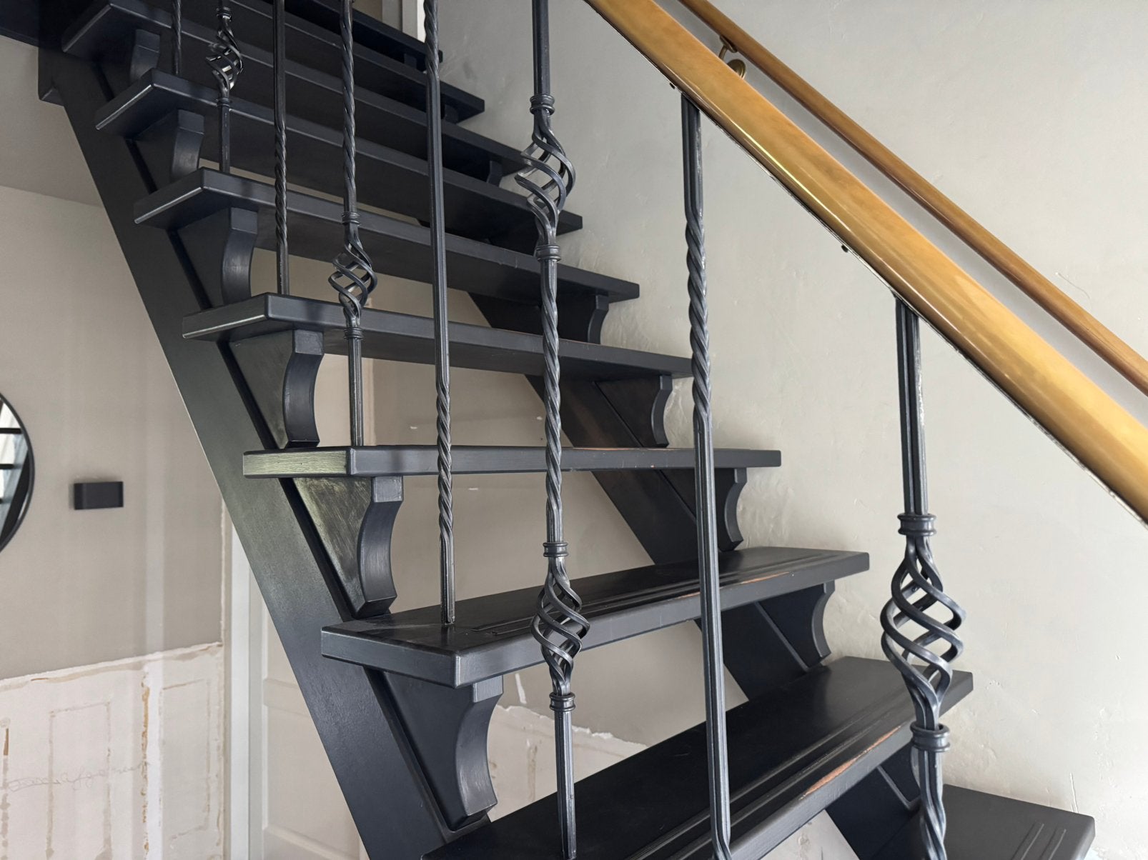 smeedijzeren spijlen voor trap hekwerk, Ophalen, IJzer, Sierhekwerk