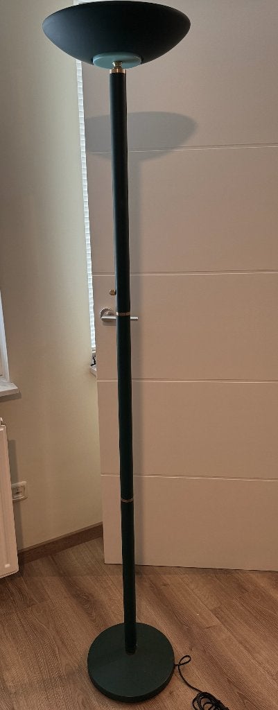 staande lamp | "bouw lamp" 100 W, Ophalen of Verzenden, E27 (groot), Led-lamp