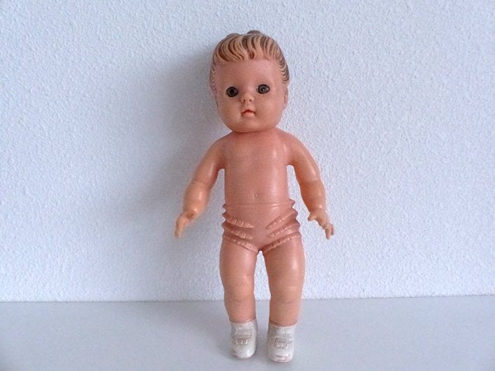 Vintage pop Sadi  USA, Verzamelen, Poppen, Ophalen of Verzenden, Gebruikt, Pop