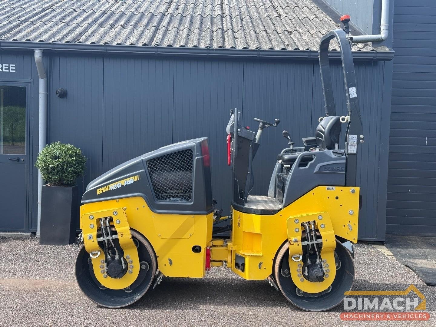 BOMAG BW120 AD-5 TOP! - CE - tandemwals - Rops - 176 uur - 3, Zakelijke goederen, Machines en Bouw | Overig