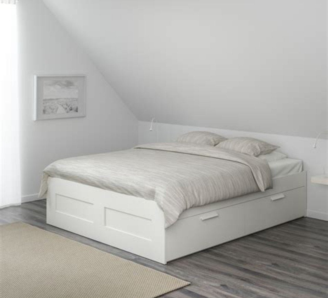 Ikea Brimnes Bed 140x200cm (no mattress), Ophalen of Verzenden