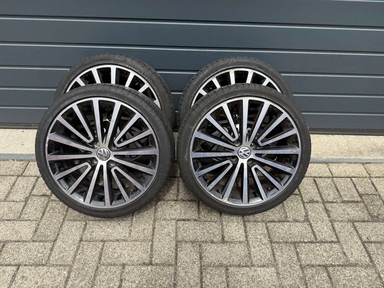 Polygon velgen VW UP! 4x100, Auto-onderdelen, Banden en Velgen, Ophalen, Velg(en), 17 inch, 195 mm
