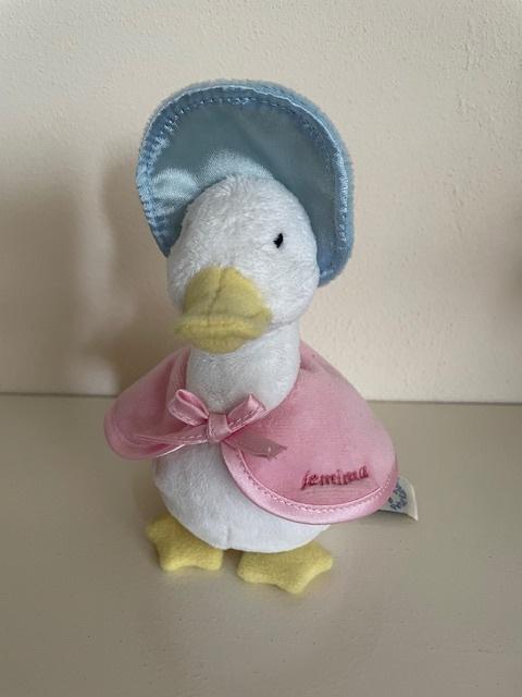 Beatrix Potter Pluche Knuffel Jemima Puddle-Duck Eend, Nieuw, Ophalen of Verzenden, Nieuw, Dier