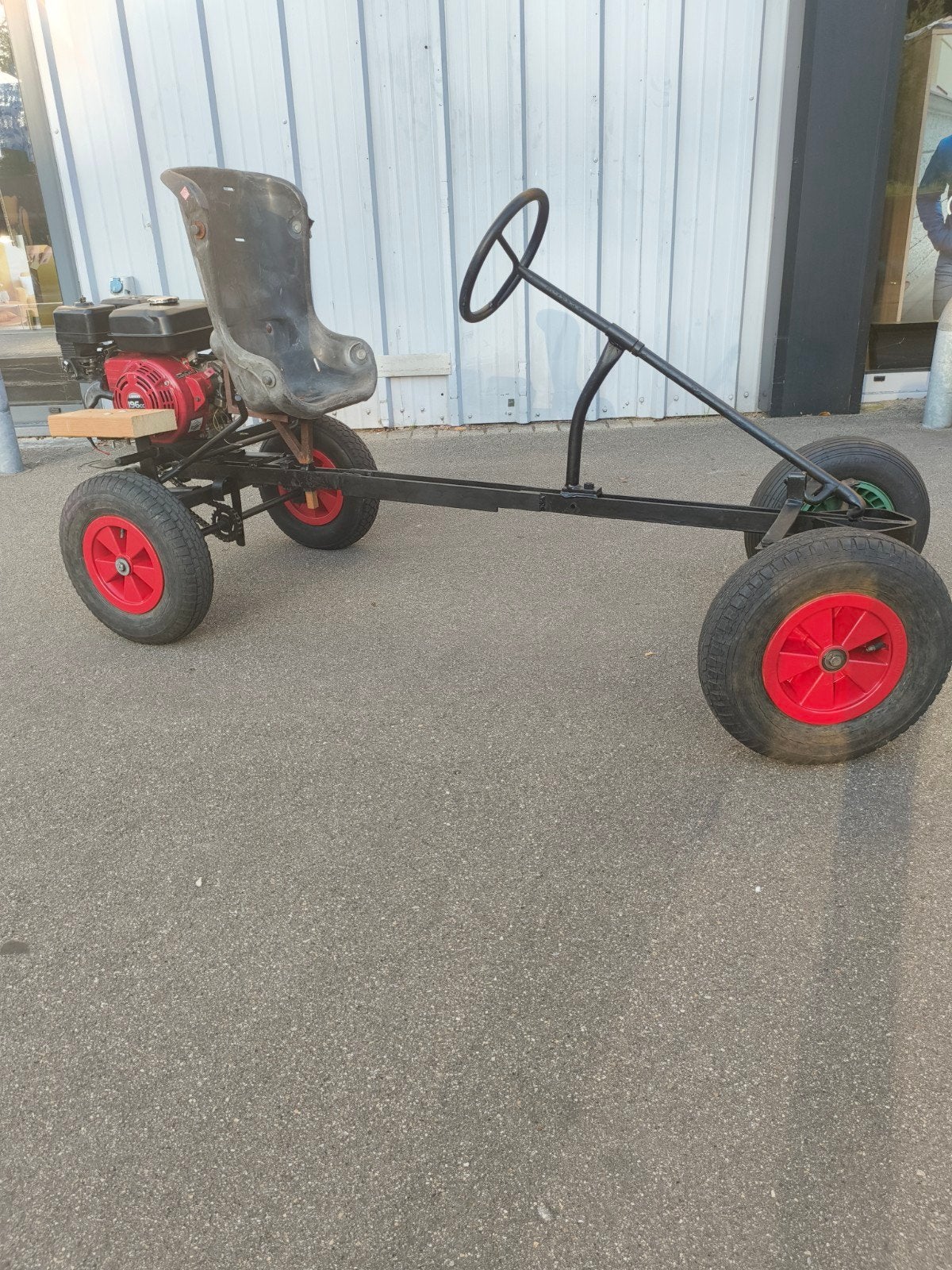 Skelter met Loncin GX200F motor - 60 km/u, Kinderen en Baby's, Speelgoed | Buiten | Skelters, Ophalen, Overige merken, Motor