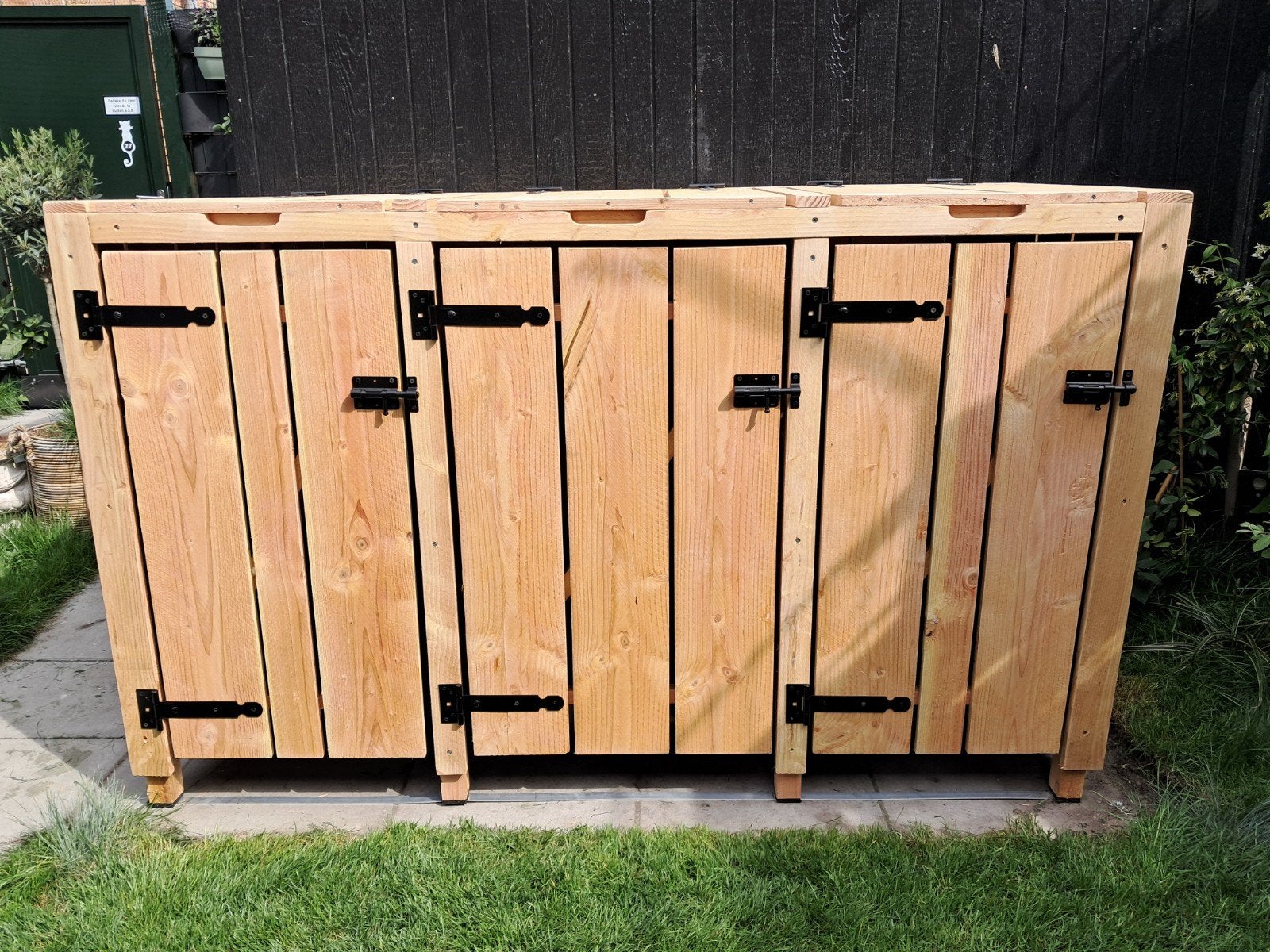 kliko ombouw container ombouw douglas hout *GRATIS MONTAGE*, Ophalen of Verzenden, Nieuw