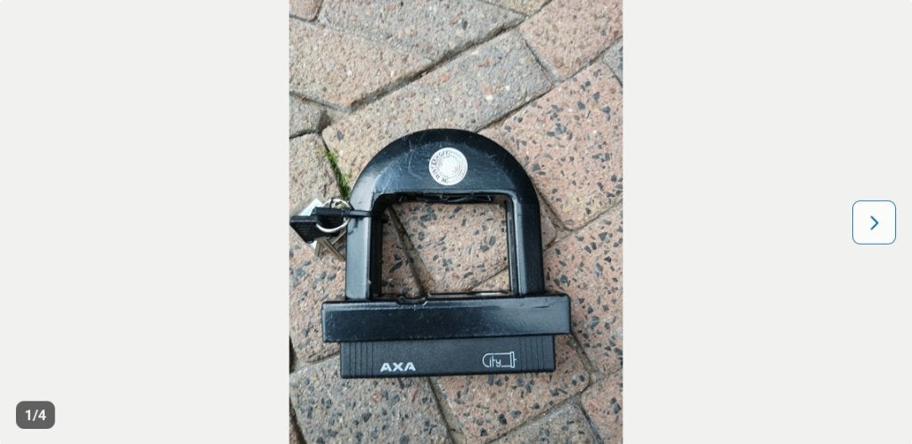 Axa caravan dissel of aanhanger slot - WS 3000 Winterhoff., Ophalen, Zo goed als nieuw
