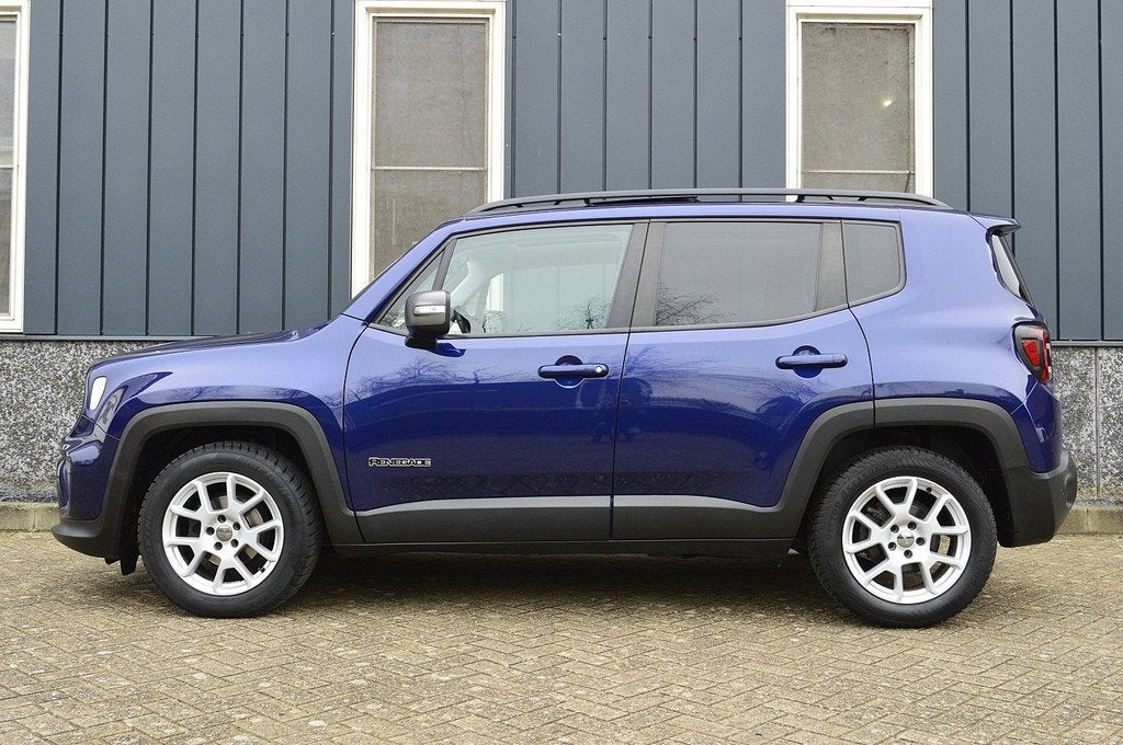 Jeep Renegade 1.0T Freedom Rijklaarprijs-Garantie Panorama d, Auto's, Voorwielaandrijving, 12 maanden, Blauw, Bedrijf