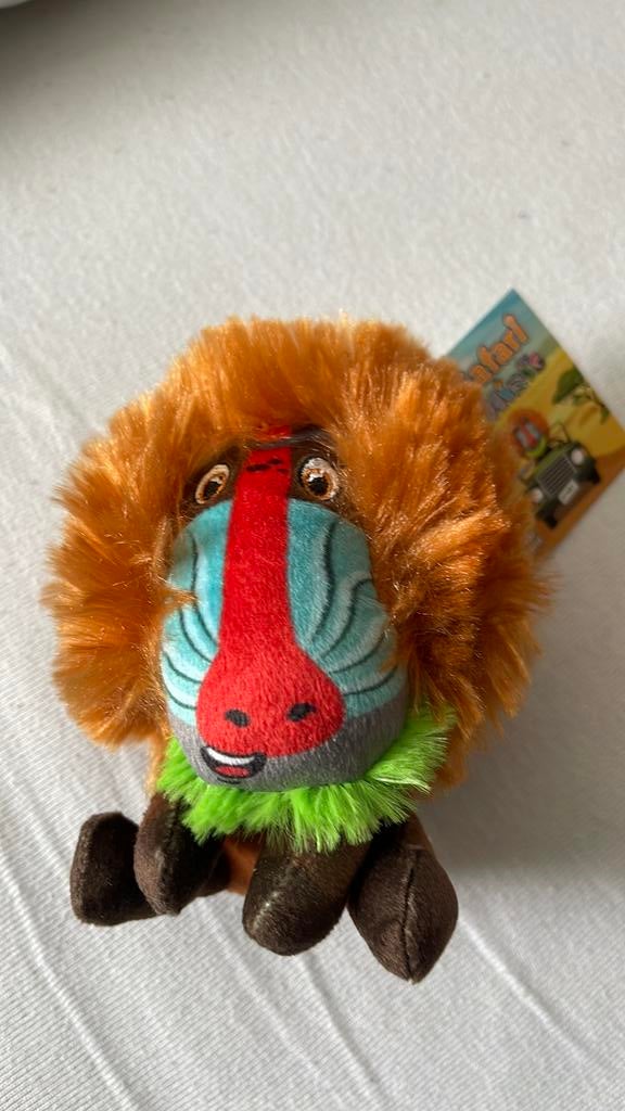 Lidl safari mini Manuel Mandril, Lidl, Ophalen of Verzenden