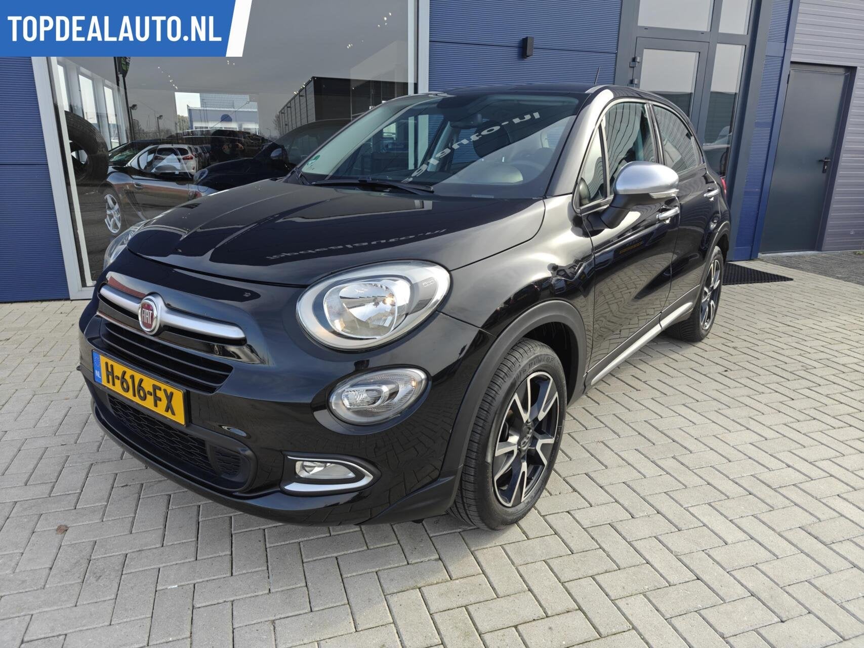 Fiat 500 X Mirror CarPlay/Cruise/Trekhaak/Navi/Clima, Voorwielaandrijving, 136 pk, Gebruikt, 4 cilinders